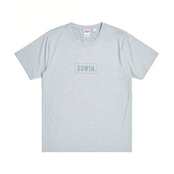 EDWIN｜COOL FLEX｜男裝｜涼感BOX印花短袖T恤