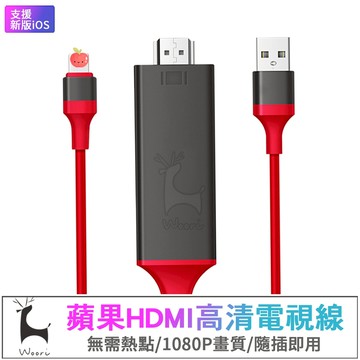 iPhone轉hdmi 隨插即用 手機螢幕投影 手機轉HDMI 螢幕分享器 影音轉接線 手機接電視螢幕 手機轉電視
