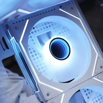 棱鏡4Pro風扇PWM溫控水冷機箱散熱12CM靜音風扇5V3針ARGB神光同步 海鷗