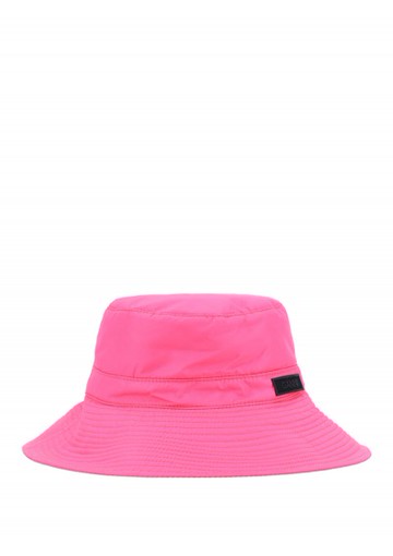 Ganni - Tech Bucket Hat - Womens - Pink
