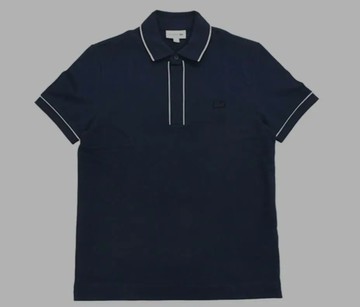 低調線條同色Logo經典版POLO衫