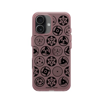 iPhone 17 Clear (相機按鈕) 晶醺玫 - 火影忍者 Naruto - 寫輪眼複製