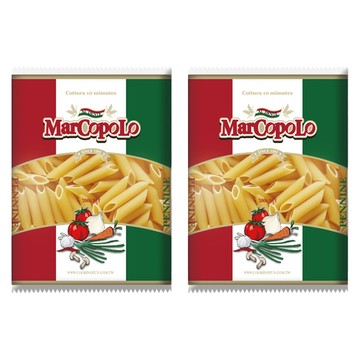 Marco Polo 馬可波羅 筆尖麵 杜蘭小麥粉  500g  2包