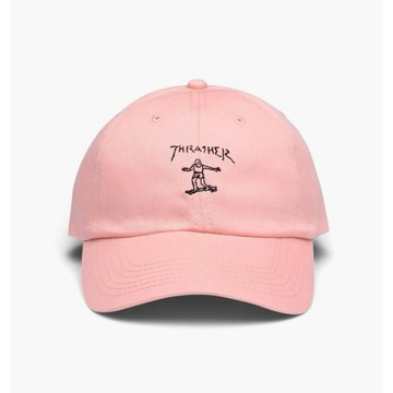 ☆LimeLight☆ Thrasher Gonz Old Timer Hat 滑板人 老帽 灣帽 粉色