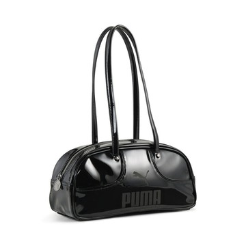 PUMA 1976 黑漆皮法棍包 09286401