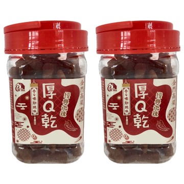 良澔 卡恰高粱辣味厚Q條 經典微辣 香Q勁脆 金門高粱  280g  2罐