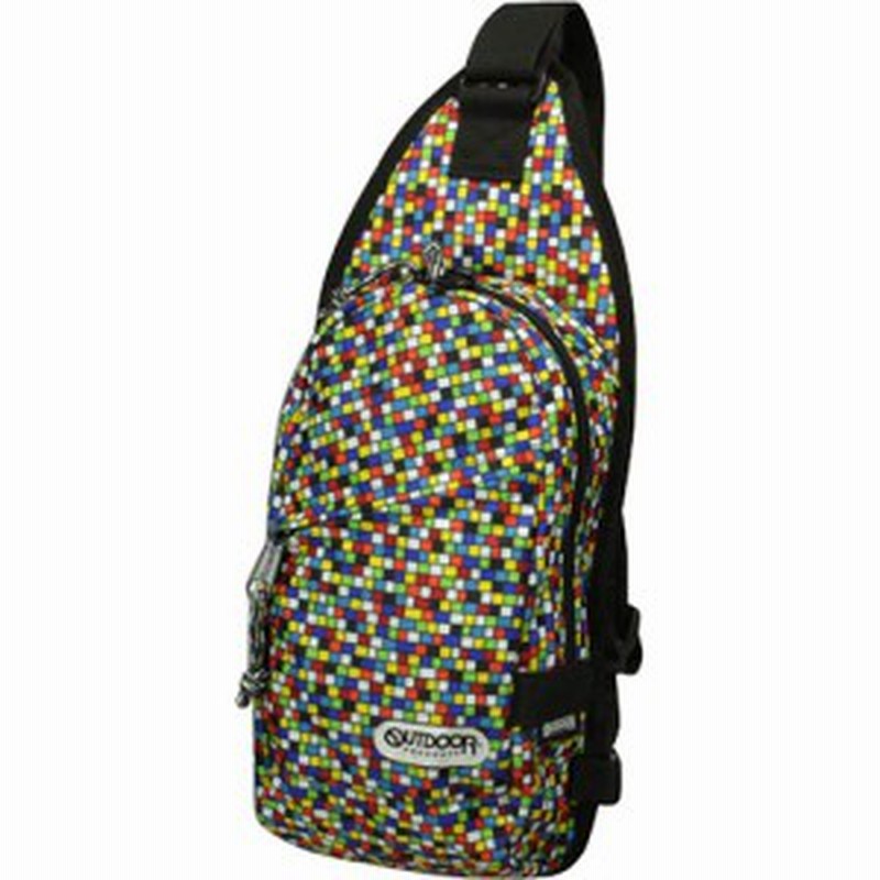 アウトドアプロダクツ Outdoor Produts ボディバッグ レッドモザイク ショルダーバッグ カバン 鞄 ポーチ アウトドア 通勤通学 通販 Lineポイント最大1 0 Get Lineショッピング