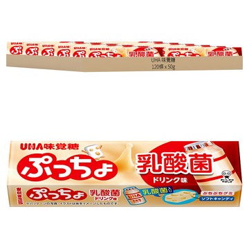 Puccho 條糖 乳酸飲料味  50g  120條