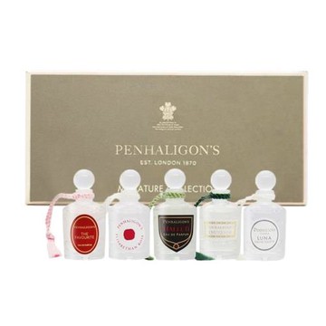 【Penhaligons 潘海利根】5ml*5 沾式香水 月亮女神 伊莉莎白玫瑰 黑玫瑰 女王的耳語 玫瑰 禮盒