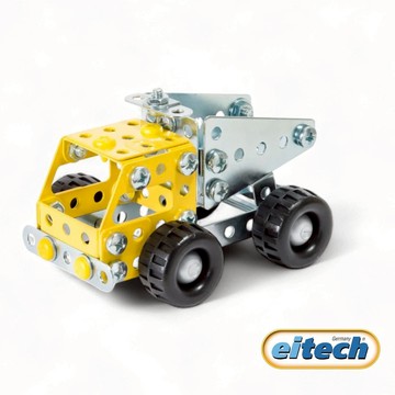 德國eitech 益智鋼鐵玩具-迷你自卸車 DIY積木 鋼鐵積木 工程車 益智玩具 德國玩具 steam教育玩具