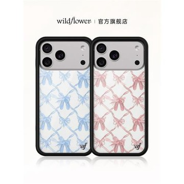 Wildflower芭蕾舞鞋手機殼On Pointe適用蘋果iPhone17/16/15/14/Pro/Max/Air硬殼全包防摔保護套甜美wf藍色