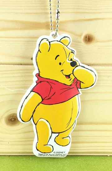 【震撼精品百貨】Winnie the Pooh 小熊維尼 名牌吊卡-維尼 震撼日式精品百貨