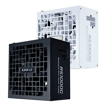 LIAN LI 聯力 RS1000G 金牌/全模 電源供應器(內含USB HUB) 黑色/白色