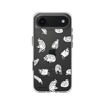 iPhone Air Clear Case（相機按鈕） 透明 - 馬來貘 Laimo - 楊老闆的貓米