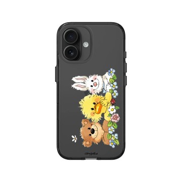 iPhone 16 Clear (相機按鈕) 酷墨灰 - Suzy's Zoo - Boof＆Witzy＆Lulla