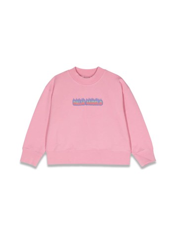 Palm Angels Pa Flames Regular Crewneck