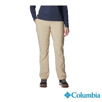 Columbia 哥倫比亞 女款 - Silver Ridge Utility UPF 50超防曬防潑快排長褲-卡其 UAR89440KI-HF