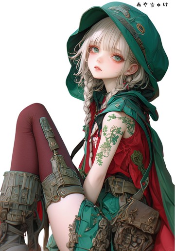 【11月新品】07-105-0058 人物貼紙 冬日女孩