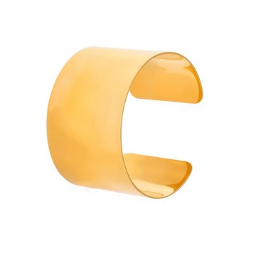 宏雲Hongyun- Xyx-45mm歐美超寬臂環不鏽鋼材質開口手鐲18k鍍金不掉色首飾品