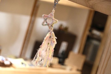 星星捕夢網掛飾