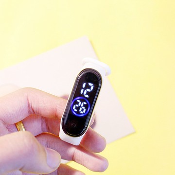 兒童觸屏手環手表防水運動簡約學生led手環潮流初中生電子手表