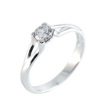 赤軍寶飾-星鑽-交織戒-窄版