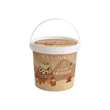 WA!COOKIES紅茶牛奶焦糖奶蓋冰淇淋