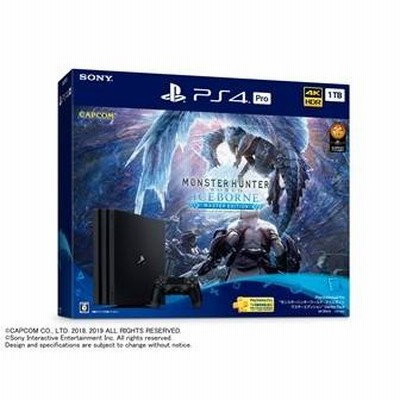 SIE プレイステーション4 Pro モンスターハンターワールド : アイス 