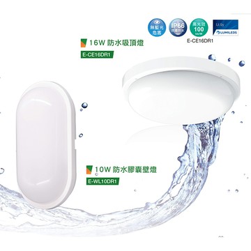 防水壁燈 / 吸頂燈 C05-E-WL10DR1 E-CE16DR1