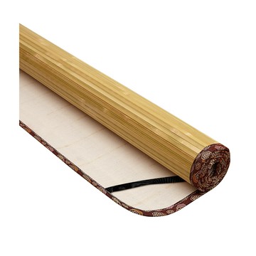 麻將蓆/竹蓆 【Abans】愛竹藝經典原色無線貼合涼爽透氣竹蓆/涼蓆-3x6尺(單人-束帶款)-2入