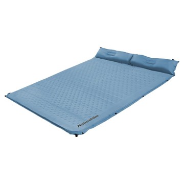 Naturehike 挪客 D02 雙人帶枕可拼接充氣墊 CNH22DZ013 2.3kg  196 x 132 x 3cm  石墨藍  1組