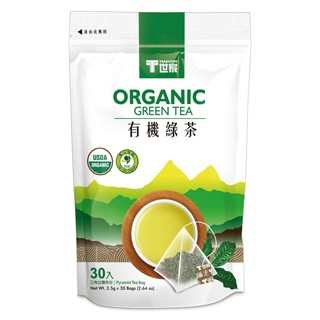 T世家 有機綠茶 2.5gx30入