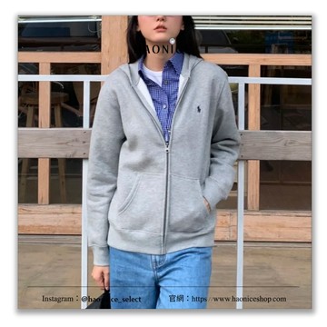 【HAO NICE】100%正品 RALPH LAUREN POLO 美國潮牌刺繡標誌素面刷毛外套 休閒外套