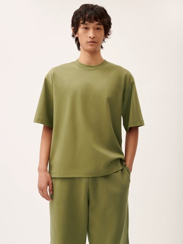 PANGAIA - DNA Oversized T-Shirt - highland green - XXS XXS