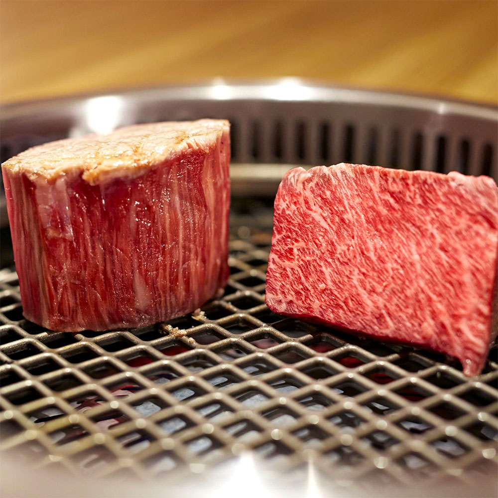 門崎熟成肉 格之進 門崎熟成肉 塊焼き 赤身・霜降り（120g×2個）