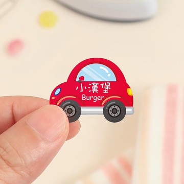 【正版原創】熨燙式 防水燙布貼-可愛車車1/60入-燙G款