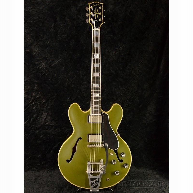 Gibson Memphis 2015 Limited ES-355 w/ Bigsby VOS Olive Drab Green 