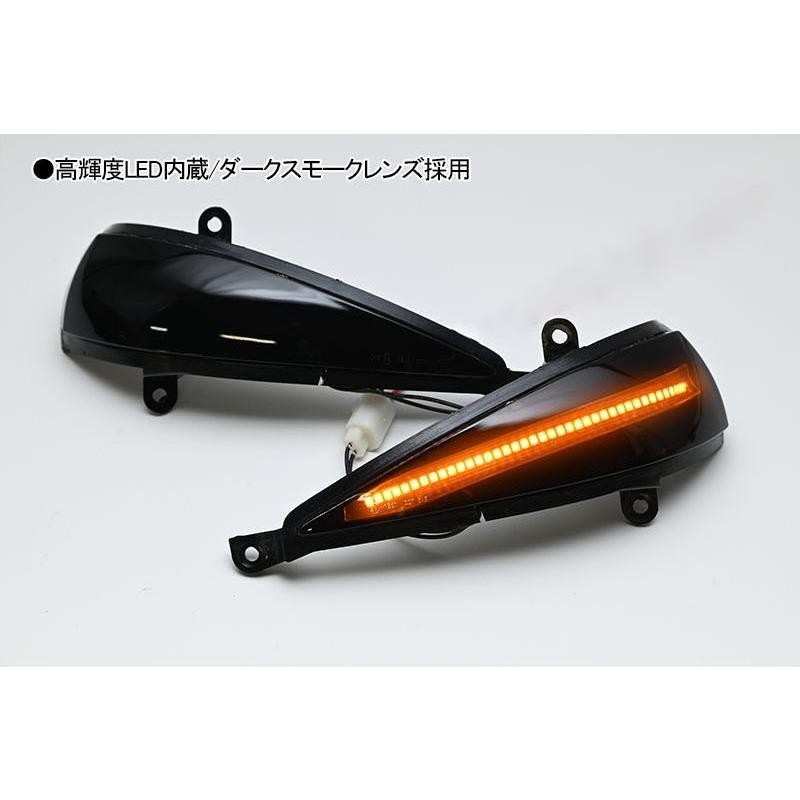 ホンダ 送料込 ホンダ 02 シーケンシャル 流れる LED ウインカー ミラー レンズ スモーク シビック TYPE R EURO FN2 ユーロ CIVIC ターンランプ