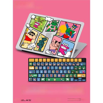 原色工場彩繪電腦殼適用MacBookair13.3寸pro15寸16筆記本保護殼可愛貓女新款pro14適用M2AIR13防磕碰保護殼