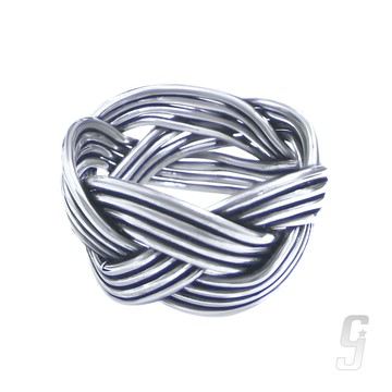 赤軍寶飾-錦紋戒