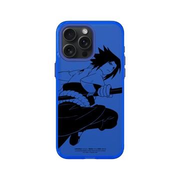 iPhone 15 Pro Max Clear 激光藍 - 火影忍者 Naruto - 素描系列-Sasuke