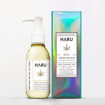 HARU REJU 大 麻籽重生草舒緩按摩精油 134ml