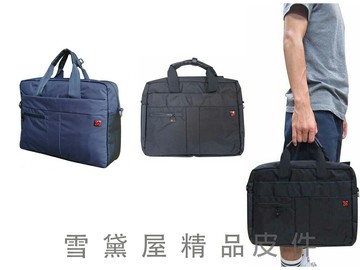 限時 滿3千賺10%點數↘ | ~雪黛屋~eeBag 公事包進口專櫃電腦包可14吋電腦小型文件包高單數進口防水布可A4資料夾HEB0334