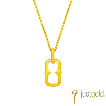 【Just Gold 鎮金店】弦蘊 Veil 黃金吊墜(不含鍊)