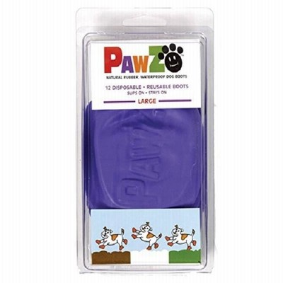 PROTEX　PAWZ 犬用 ラバーブーツ L×12枚入(犬用 ブーツ シューズ 靴 ペット)
