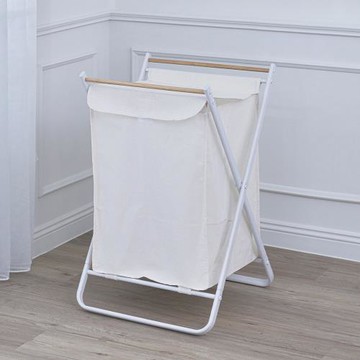 【H&R 安室家】多功能大容量可折疊收納洗衣籃 BN137(髒衣籃/置物籃)