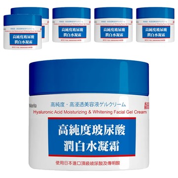 Dr.Morita 森田藥粧 DR.JOU 台灣公司貨 高純度玻尿酸潤白水凝霜  100ml  6罐