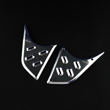 皮斯摩特 K&S 鋁合金 踏板 腳踏板 止滑踏板 前面 五代戰 勁戰五代 5代勁戰 勁五 新勁戰五代 銀色