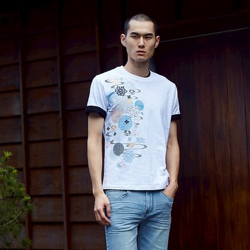 BIGTRAIN吉利笑福來竹節棉男-Z80248-80&88