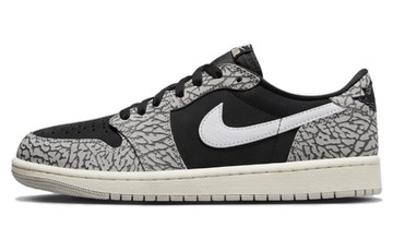 JORDAN 1 RETRO LOW OG BLACK CEMENT GS